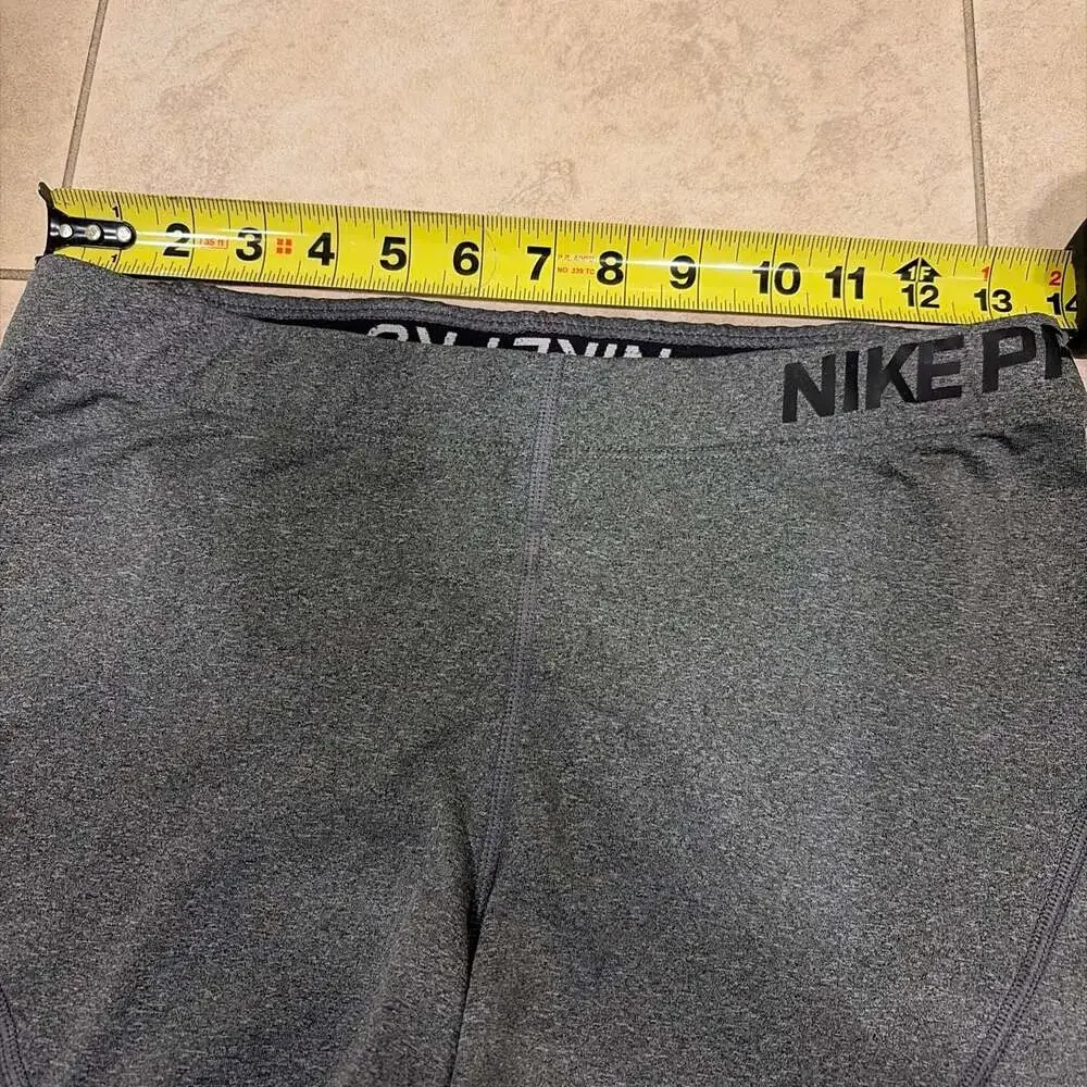 Nike Pro Dri-FIT Women's Compression Athletic Shorts Grey